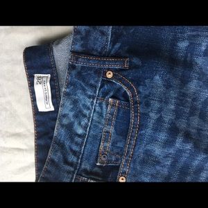 Gap jeans 1969 with floral print